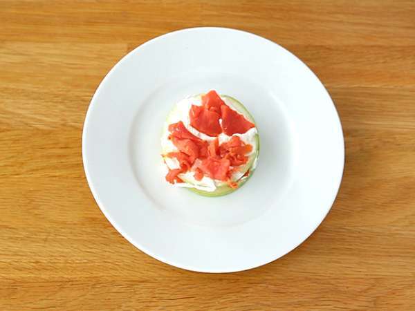 Lazac mille feuille zöld almával - Előkészítés lépés 4