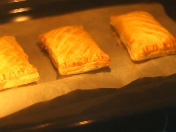 Friands sonka és sajt - Előkészítés lépés 5