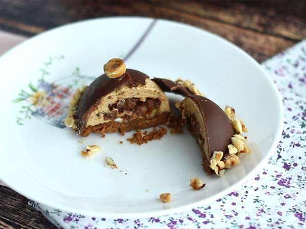 Ferrero stílusú sziklakupolák - Előkészítés lépés 15