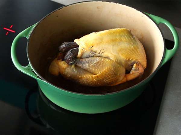 Gyöngytyúk pite libamájjal - Előkészítés lépés 1