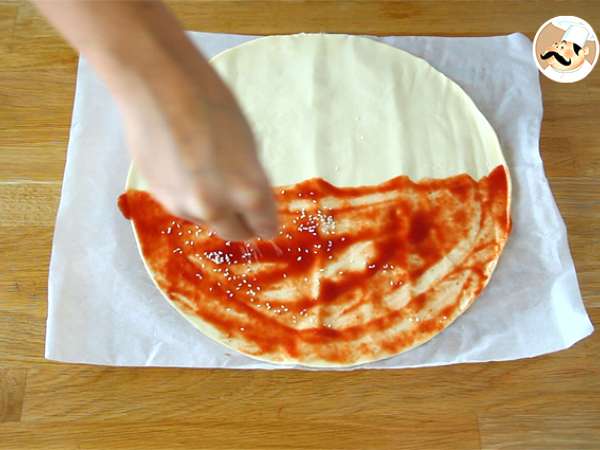 Pehelykönnyű szezámos twistek - Előkészítés lépés 1