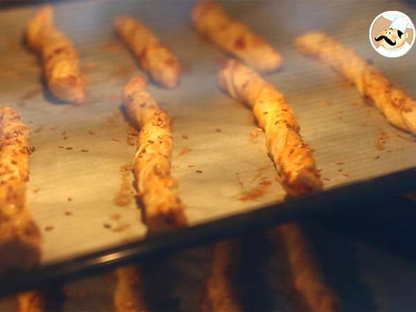 Pehelykönnyű szezámos twistek - Előkészítés lépés 5