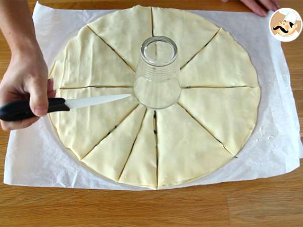 Vaníliás és csokoládés napsütötte torta - Előkészítés lépés 5