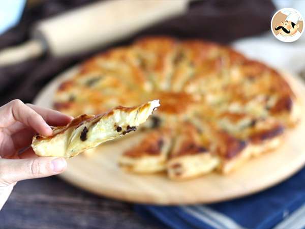 Vaníliás és csokoládés napsütötte torta - Előkészítés lépés 8