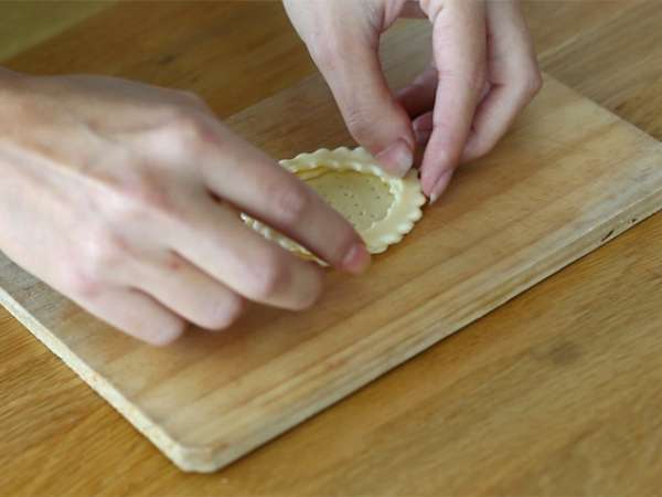 Málna és mascarpone vol au vents - Előkészítés lépés 2