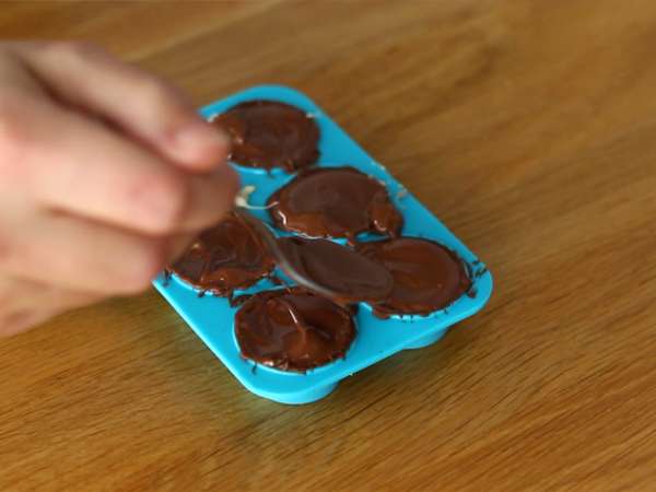 Kinder Schoko-Bons házi készítésű csokoládék - Előkészítés lépés 4