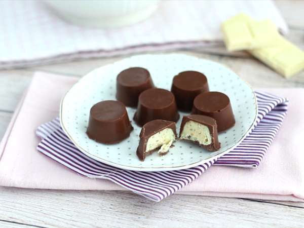 Kinder Schoko-Bons házi készítésű csokoládék - Előkészítés lépés 5