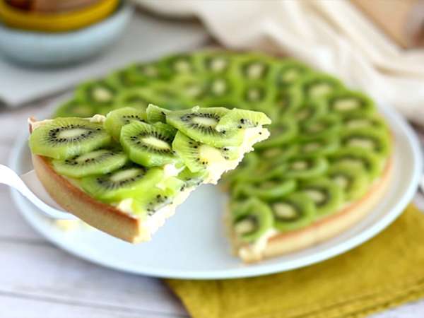 Kiwi torta (gyors és egyszerű) - Előkészítés lépés 7