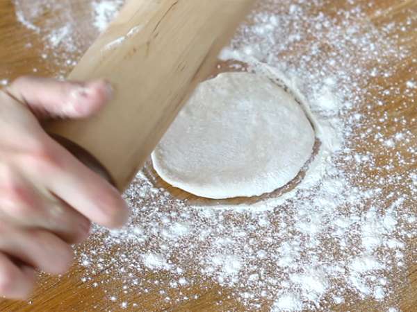 Banh Bao, kis párolt zsemle - Előkészítés lépés 8