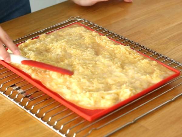 Burgonyatekercs Savoy Raclette sajttal és sonkával - Előkészítés lépés 2