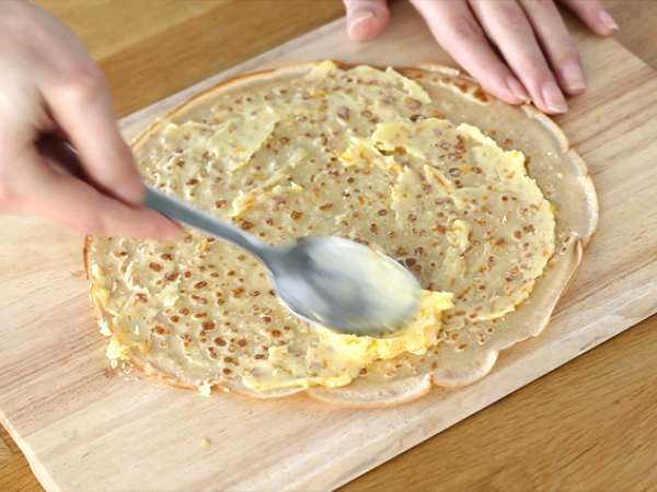 Crêpes Suzette, a hagyományos recept - Előkészítés lépés 7
