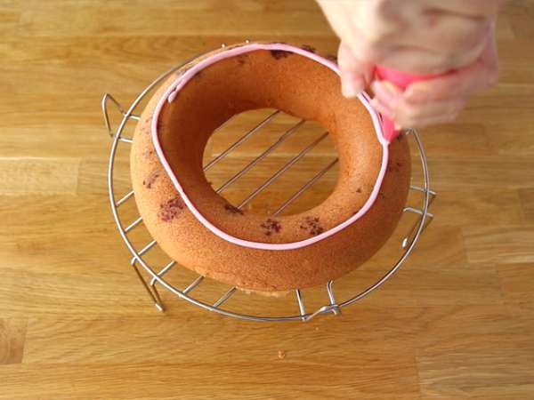 Fánk torta - Előkészítés lépés 6
