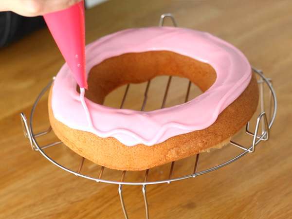 Fánk torta - Előkészítés lépés 7