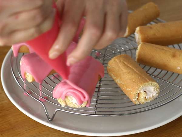 Epres mini tekercsek, Pink Panthers - Előkészítés lépés 11