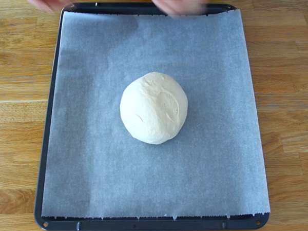 Focaccia, olasz kenyér rozmaringgal - Előkészítés lépés 2