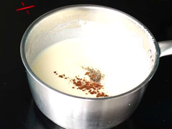 Sonkás endívia gratin - Előkészítés lépés 5