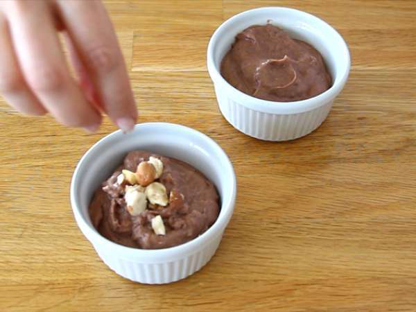 Mogyorós krémek (vegán és gluténmentes desszert) - Előkészítés lépés 4