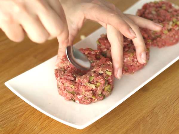 Marhahús steak tartár - Előkészítés lépés 4