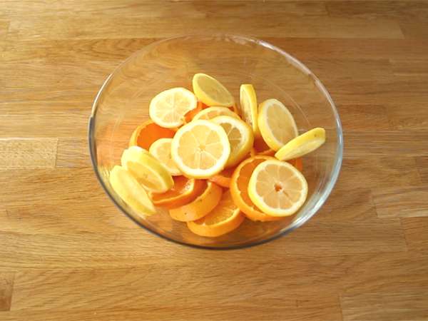 Citrus sangria - Előkészítés lépés 1