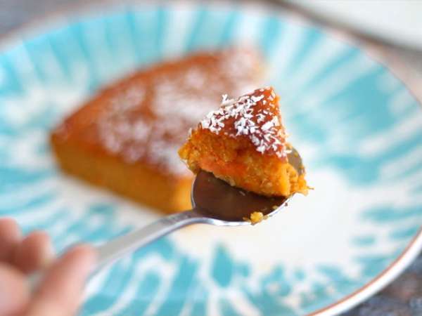 Édesburgonya és kókusz fondant torta - Előkészítés lépés 6