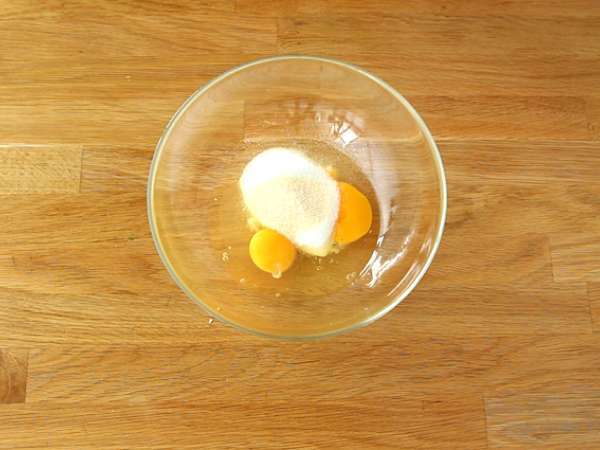 Sárgabarackos és kókuszos gratin - Előkészítés lépés 2