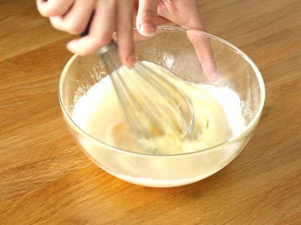 Sárgabarackos és kókuszos gratin - Előkészítés lépés 3
