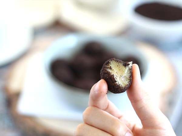 Oreo kekszes trüffel - Előkészítés lépés 7