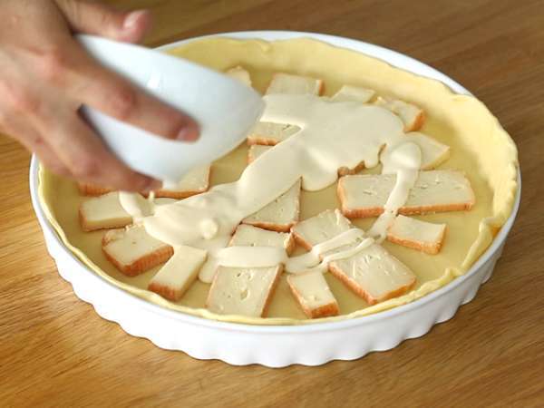 Gyors és egyszerű Maroilles-torta - Előkészítés lépés 3