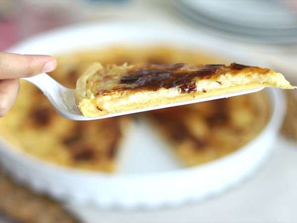 Gyors és egyszerű Maroilles-torta - Előkészítés lépés 5