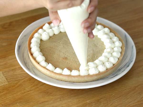 Franciaország kék fehér piros torta - Előkészítés lépés 5