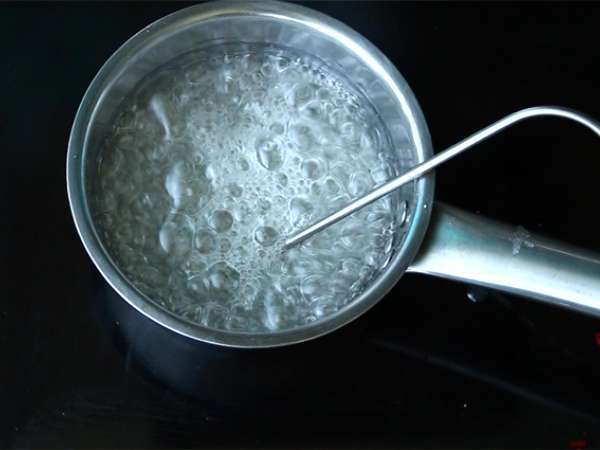Jeges nugát (a recept részletesen és videón) - Előkészítés lépés 1