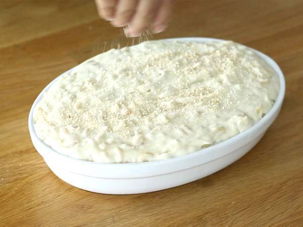 Mac és sajt, az amerikai tésztás gratin - Előkészítés lépés 5