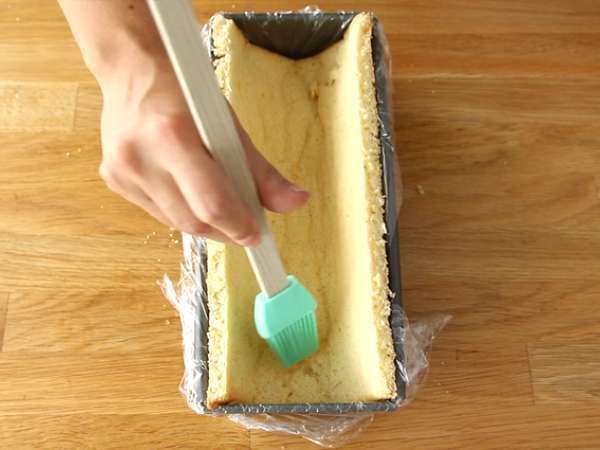 Mangó és málna torta - Előkészítés lépés 10