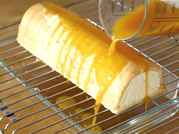 Mangó és málna torta - Előkészítés lépés 22