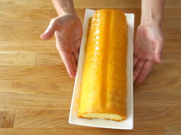 Mangó és málna torta - Előkészítés lépés 23