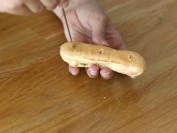 Csokoládé éclair (lépésről-lépésre útmutató) - Előkészítés lépés 11