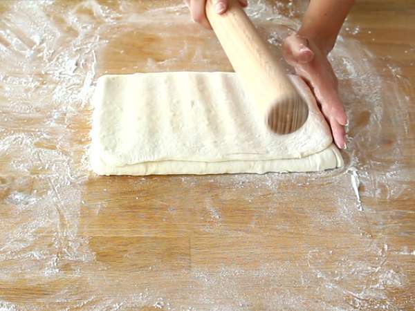 Croissantok lépésről lépésre - Előkészítés lépés 9