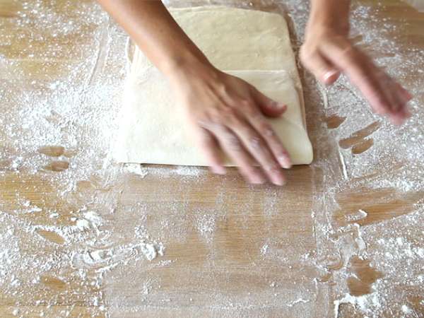 Croissantok lépésről lépésre - Előkészítés lépés 11