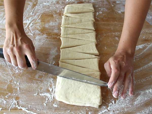 Croissantok lépésről lépésre - Előkészítés lépés 14