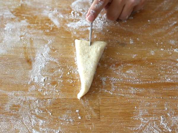Croissantok lépésről lépésre - Előkészítés lépés 15