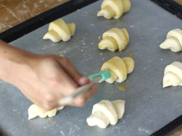 Croissantok lépésről lépésre - Előkészítés lépés 17