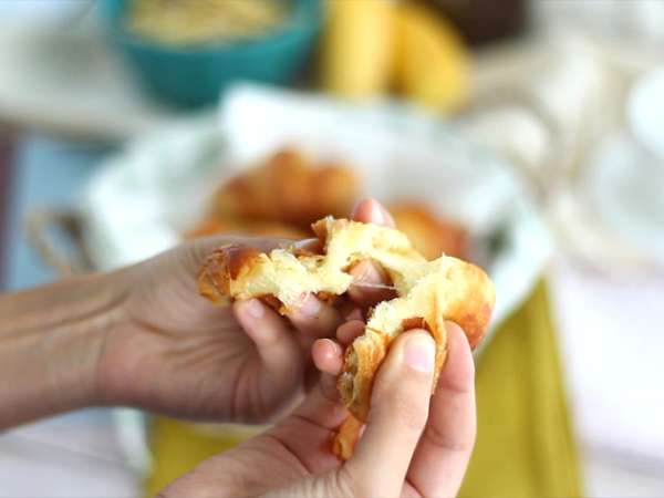 Croissantok lépésről lépésre - Előkészítés lépés 19