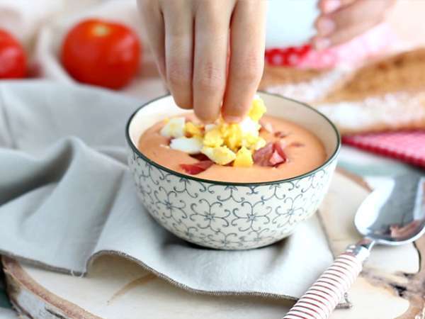 Salmorejo, spanyol hideg leves - Előkészítés lépés 5