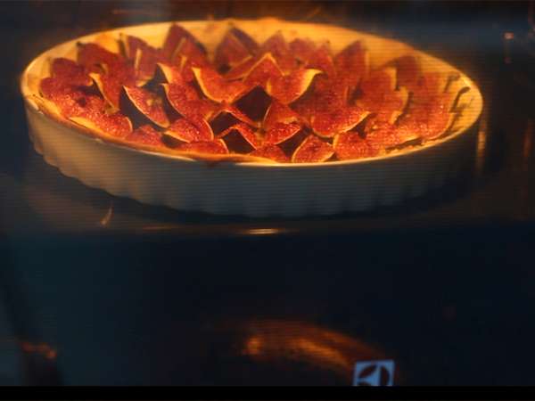 Házi füge torta - Előkészítés lépés 5