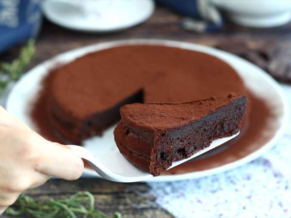 Házi csokoládé mousse torta - Előkészítés lépés 5