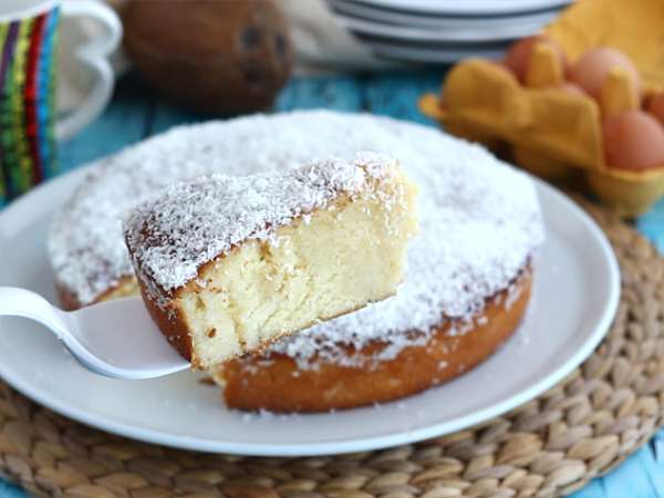 Brazil kókuszos torta - Bolo toalha felpuda - Előkészítés lépés 10