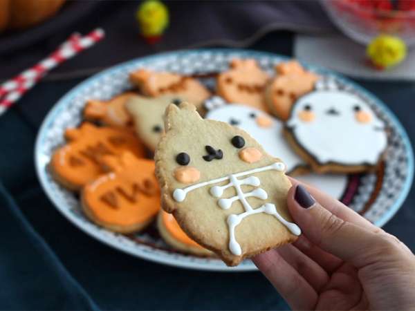Molang Halloween keksz - Előkészítés lépés 11