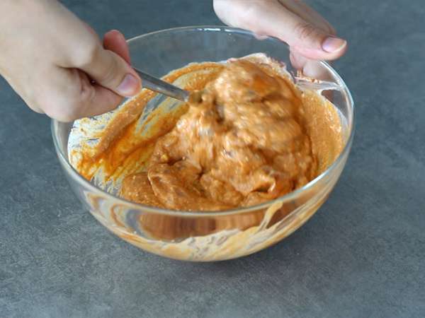 Indiai tandoori csirke - Előkészítés lépés 2