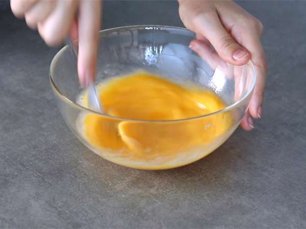 Raclette tortilla - Előkészítés lépés 1