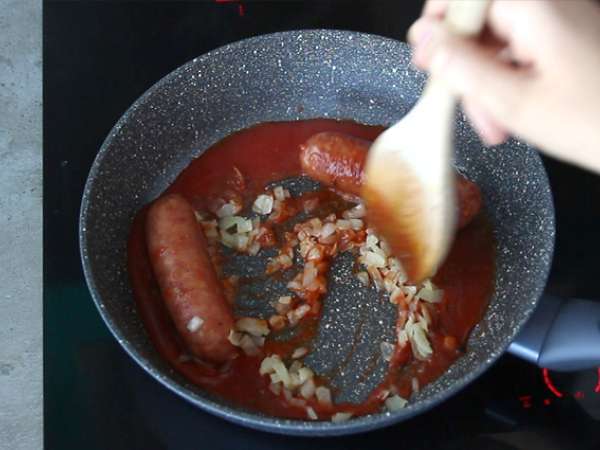 Savoyai dió polentával és comté sajttal - Előkészítés lépés 3